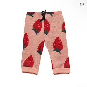 Strawberry Print Kids Bottoms
